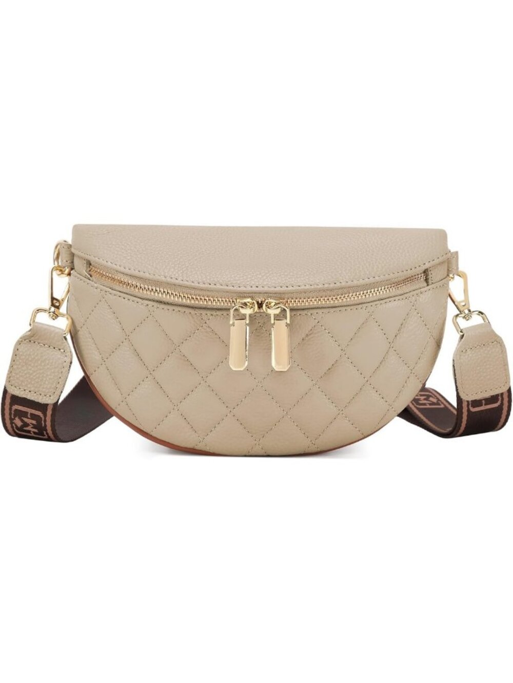 Trendy Small Crossbody Sling Bag for Women - Anti-Theft Leather Fanny Pack for - Picture 1 of 8